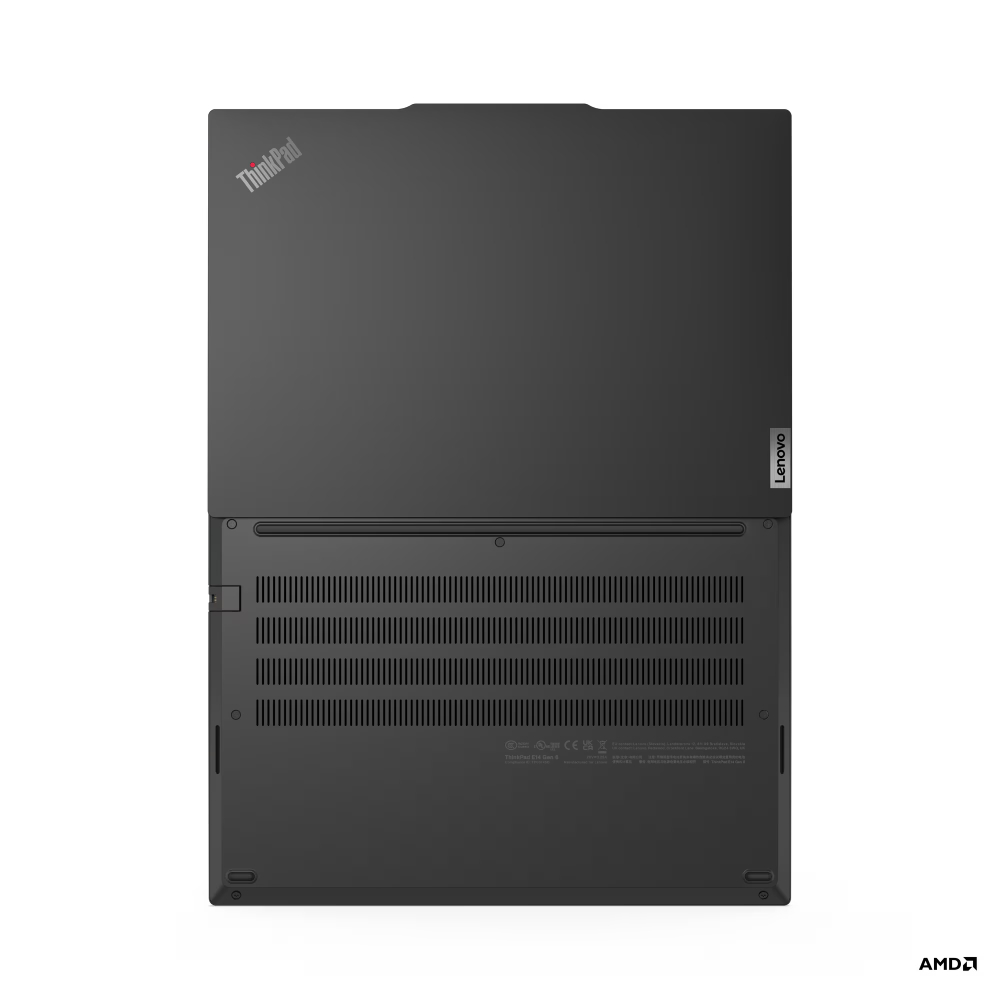 LENOVO Think 21M3003PCX ThinkPad E14 AMD G6 Ryzen 7 7735HS (8C/16T, 3.2/4.75GHz, 4MB L2/16MB L3), 1x 16GB DDR5 4800, SSD 512GB NVMe 2242, 14.0in WUXGA (1920x1200) AG IPS, Radeon 680M Graphics, GLAN, WLAN, BT, KybUK BL, FPR, Cam IR+FHD, Al, 2Wx2 Dolby - Slika 4