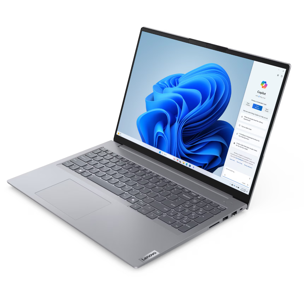 LENOVO 21MS004VYA ThinkBook 16 G7 IML Ultra 5 125U (12C/14T, 12MB), 1x 8GB DDR5, SSD 256GB PCIe, 16in WUXGA (1920x1200) IPS AG 300n, INTEL Graphics, GLAN, WLAN, BT, KybSR BL, HDMI, 2x USB 3.2 G1, TB4, USB-C 3.2 G2, FPR, Cam FHD+IR, 45Wh, 2W x2, - Slika 5