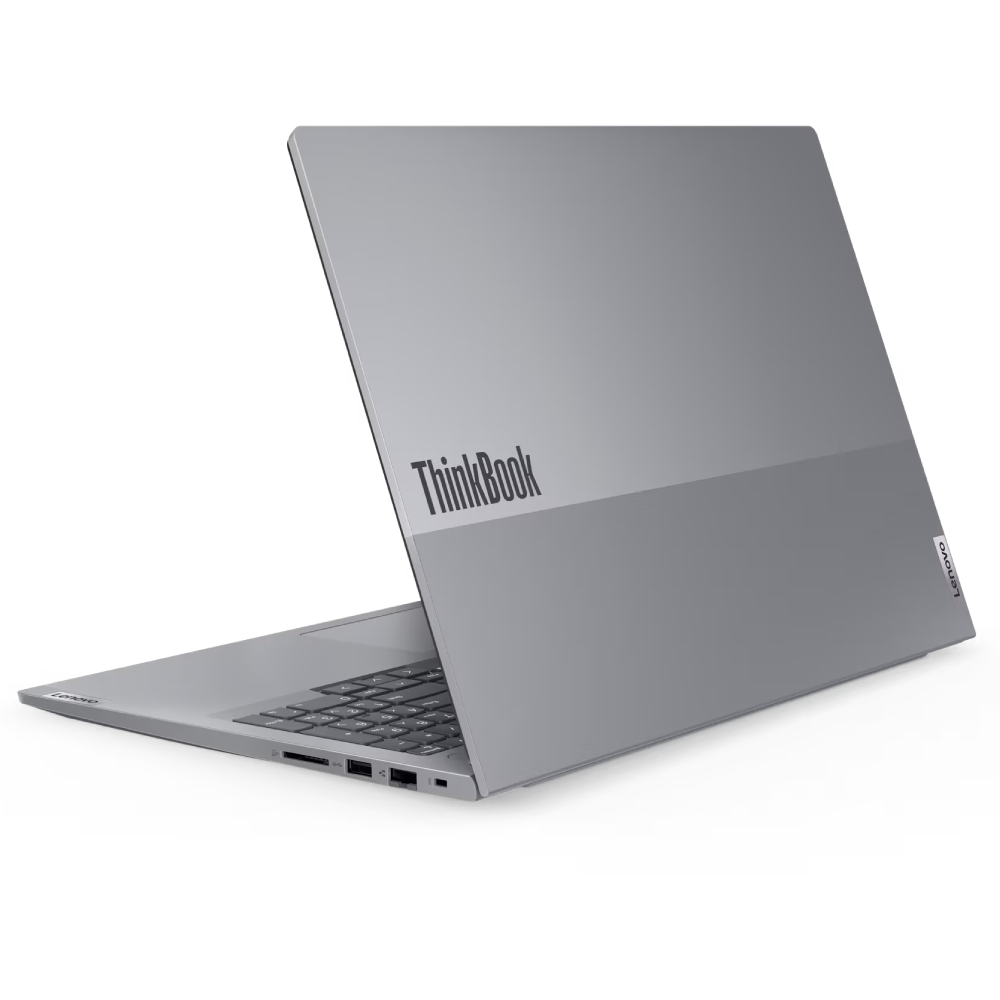 LENOVO 21MS004VYA ThinkBook 16 G7 IML Ultra 5 125U (12C/14T, 12MB), 1x 8GB DDR5, SSD 256GB PCIe, 16in WUXGA (1920x1200) IPS AG 300n, INTEL Graphics, GLAN, WLAN, BT, KybSR BL, HDMI, 2x USB 3.2 G1, TB4, USB-C 3.2 G2, FPR, Cam FHD+IR, 45Wh, 2W x2, - Slika 3