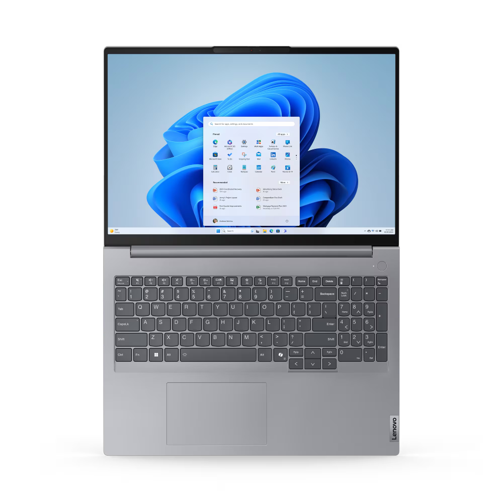 LENOVO Think 21MS005HYA ThinkBook 16 G7 IML Ultra 5 125U (12C/14T, 12MB), 16GB DDR5, SSD 512GB PCIe, 16in WUXGA (1920x1200) IPS AG 300n, INTEL Graphics, GLAN, WLAN, BT, KybSR BL, HDMI, 2x USB 3.2 G1, TB4, USB-C 3.2 G2, FPR, Cam FHD+IR, 45Wh, 2W x2, A - Slika 3