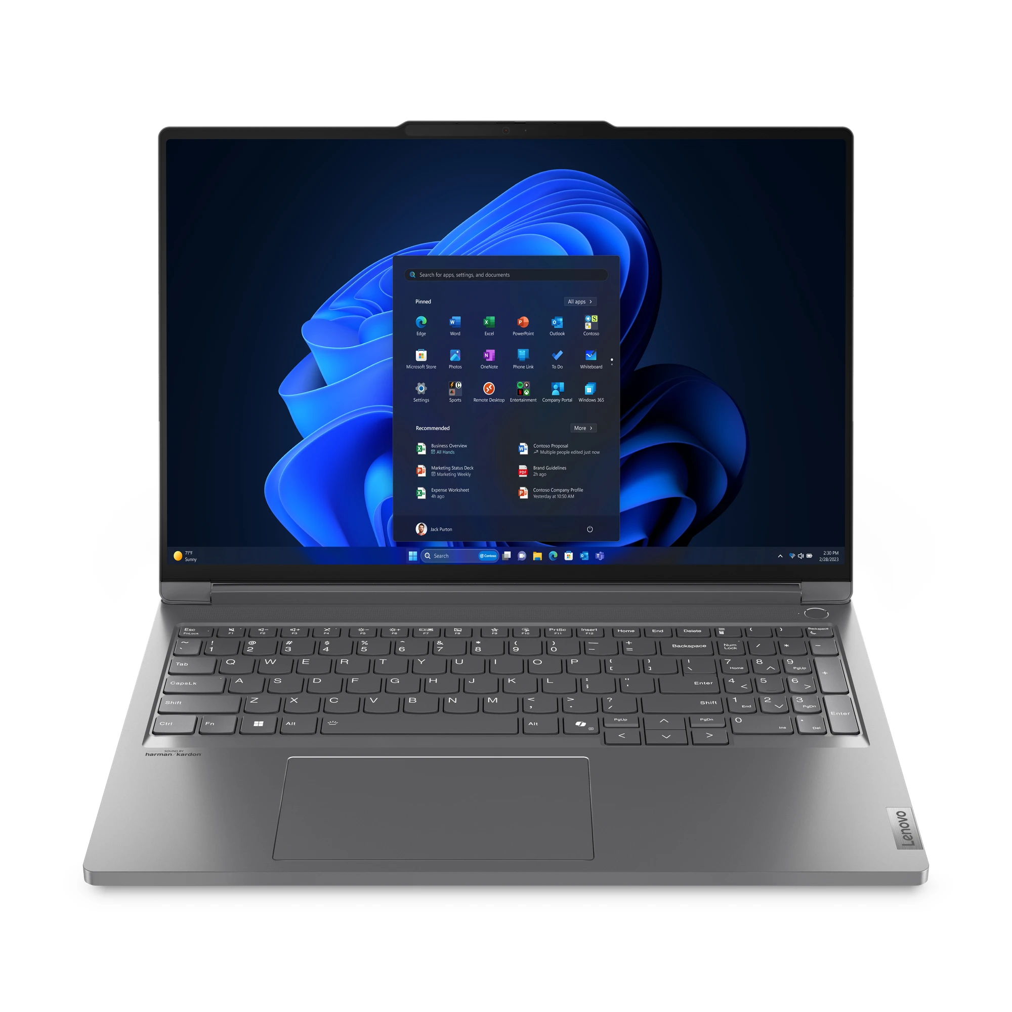 LENOVO Think 21N50013YA ThinkBook 16p G5 IRX Core i9-14900HX 24C/32T 36MB, 2x16GB DDR5 5600, SSD 1TB PCIe 2280, 16in 3.2K (3200x2000) IPS AG 430n, RTX 4060 8GB GDDR6, WLAN, BT, KybSR BL, SD, HDMI, 2x TB4, FPR, Cam FHD+IR, 80Wh, 2Wx2 Dolby, Alu, 2.2kg