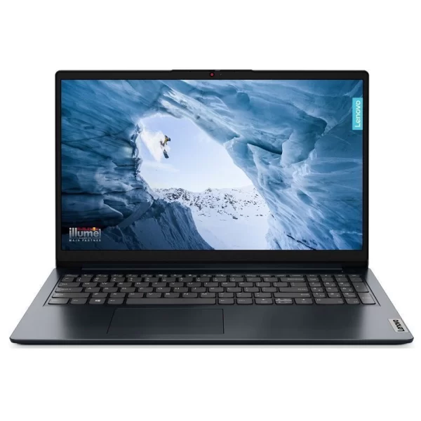 Lenovo 82R400TCYA IdeaPad 1 15ALC7 (Abyss Blue) 6-Core Ryzen 5 5500U 2.1-4.0GHz/11MB 8GB+free slot DDR4 512GB-SSD-M.2-NVMe 15.6in FHD 1920x1080 IPS AG 720p Radeon-Graphics WiFi-AX HDMI  SD BT5.2 TPM2.0 NumPad 42Wh 1.65kg DOS