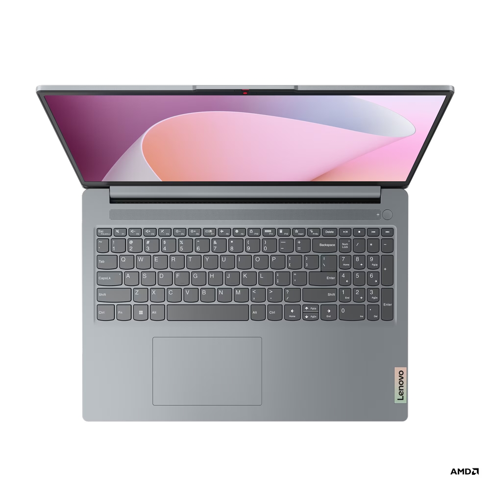 LENOVO 82XR009KYA IdeaPad Slim 3 16ABR8 (Arctic Grey) 8-Core Ryzen 7 7730U 4.5GHz/20MB 16GB DDR5 512GB-SSD-NVMe 16in WUXGA (1920x1200) IPS 300n AG FHD 1080p Radeon-Graphics WiFi-AC HDMI SD-Rdr BT5.2 TPM USB-C/DP FPR Backlite NumPad 47Wh 1.74kg DOS - Slika 8