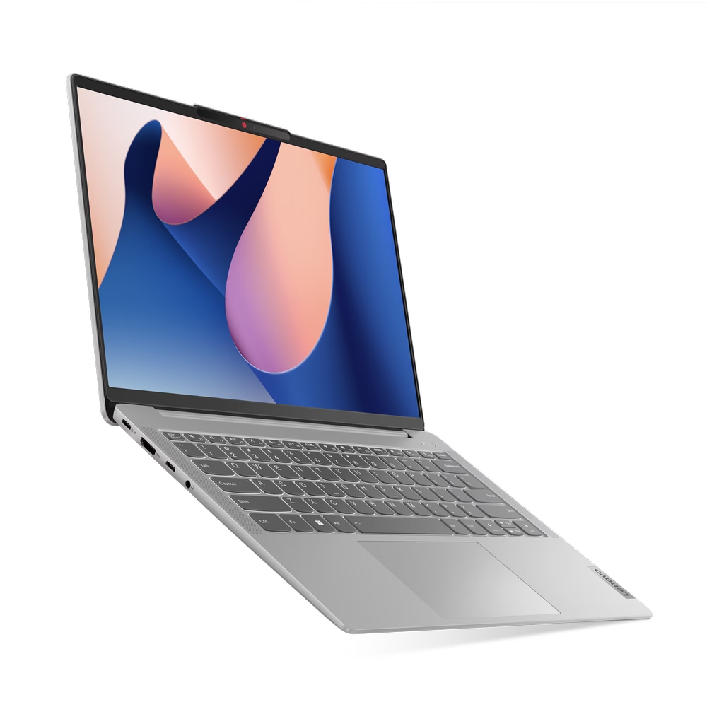 LENOVO 83BF006XYA IdeaPad Slim 5 14IAH8 (Cloud Grey, Aluminium) 8-Core i5-12450H 2.4-4.2GHz/8MB 16GB DDR5 1TB-SSD-NVMe 14.0in WUXGA (1920x1200) OLED 400n AG 1080p+IR+ToF UHD-Graphics WiFi6-ax BT5.2 HDMI 2xUSB-C-DP mSD Backlite FPR TPM2.0 56.5Wh DOS
