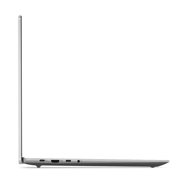 Alternative view of LENOVO 83DD004AYA IdeaPad Slim 5 16AHP9 (Cloud Grey, Aluminium) Ryzen 7 8845HS 8-Core 3.8-5.1GHz/24MB 16GB 1TB-NVMe-SSD 16.0in 2K (2048x1280) OLED 400n GL 120Hz 1080p-Shutter Radeon780M Graphics Backlite WiFi A/X HDMI BT5.2 TPM FPR Backlite Batt-76Wh