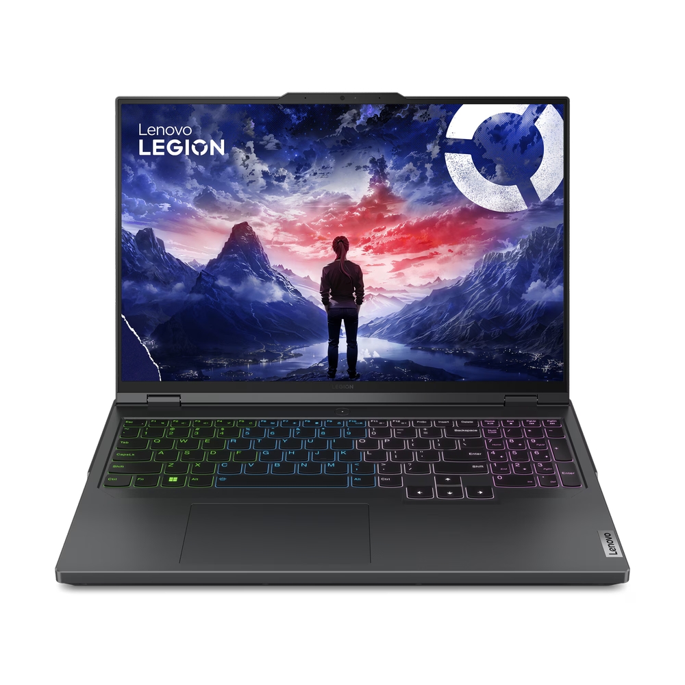 LENOVO 83DF00GCYA Legion 5 Pro 16IRX9 (Onyx Grey, Aluminium Top) 20-Core i7-14700HX (8P+12E) 5.5GHz/33MB 32GB 1TB-NVMe 16in WQXGA 2560x1600 IPS 500n 240Hz sRGB AG DolbyVision HDR400 1080p NV-RTX4060-8GB AI Chip GLan WiFiAX BT5.1 4-Zone-RGB-Backlite N