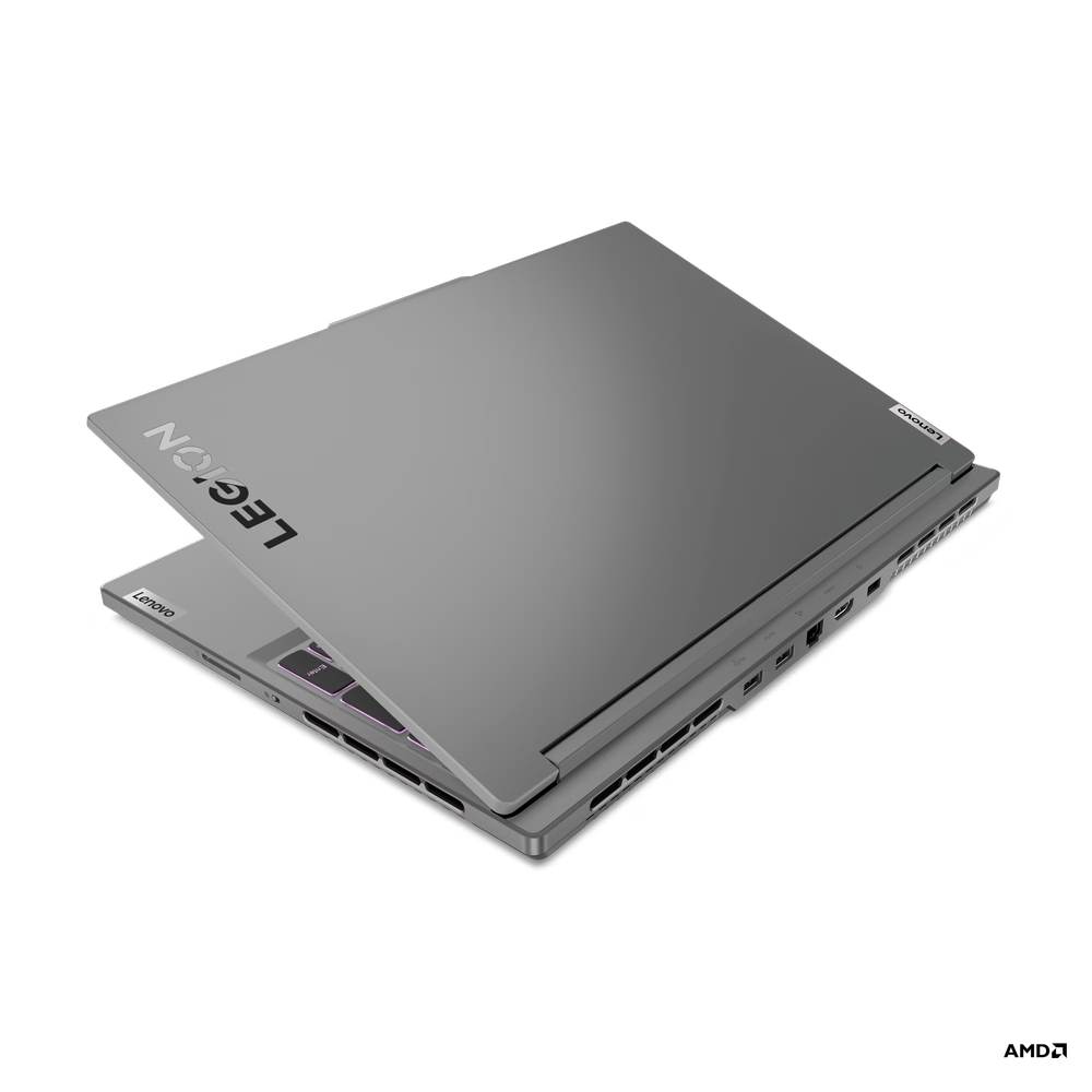 LENOVO 83DH007DYA Legion Slim 5 16AHP9 (Luna Grey, Aluminium Top) 8-Cores Ryzen 7 8845HS 5.1GHz/24MB 16GB 1TB-NVMe 16in WQXGA (2560x1600) IPS 350n 165Hz sRGB AG DolbyVision 1080p NV-RTX4070-8GB-GDDR6 GLan WiFax BT5.3 Backlite Nahimic 80Wh DOS - Slika 2