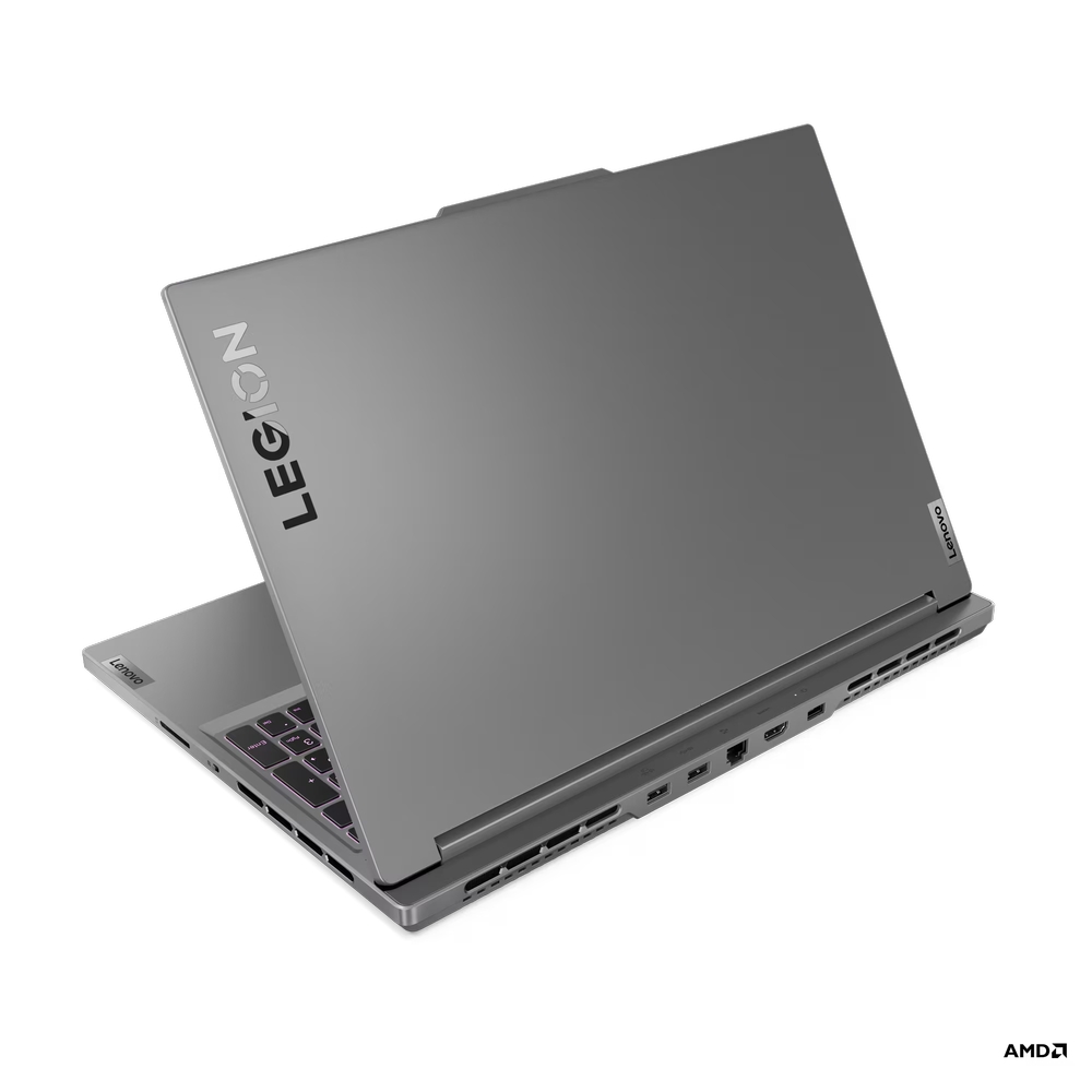 LENOVO 83DH007DYA Legion Slim 5 16AHP9 (Luna Grey, Aluminium Top) 8-Cores Ryzen 7 8845HS 5.1GHz/24MB 16GB 1TB-NVMe 16in WQXGA (2560x1600) IPS 350n 165Hz sRGB AG DolbyVision 1080p NV-RTX4070-8GB-GDDR6 GLan WiFax BT5.3 Backlite Nahimic 80Wh DOS - Slika 5