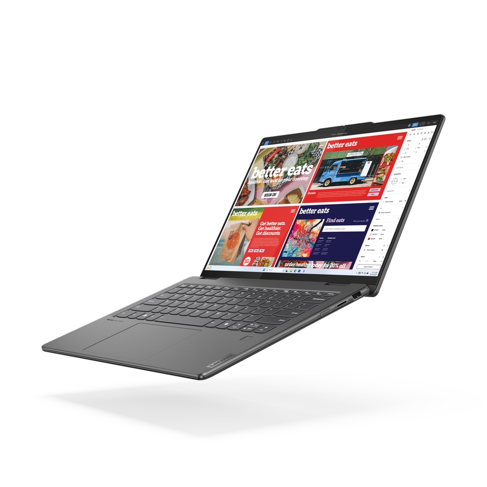LENOVO 83DJ00B5YA Yoga 7 2-in-1 14IML9 (Storm Grey, Aluminium) Ultra 5 125U 12-Core 4.3GHz/12M 16GB 1TB-NVMe 14.0in WUXGA (1920x1200) IPS 300n DolbyVision Glass DigitalPen Touch FHD-1080p AI NPU INTEL Graphics WiFi A/X Backlite BT5.3 TB.4 71Wh DOS 1. - Slika 13
