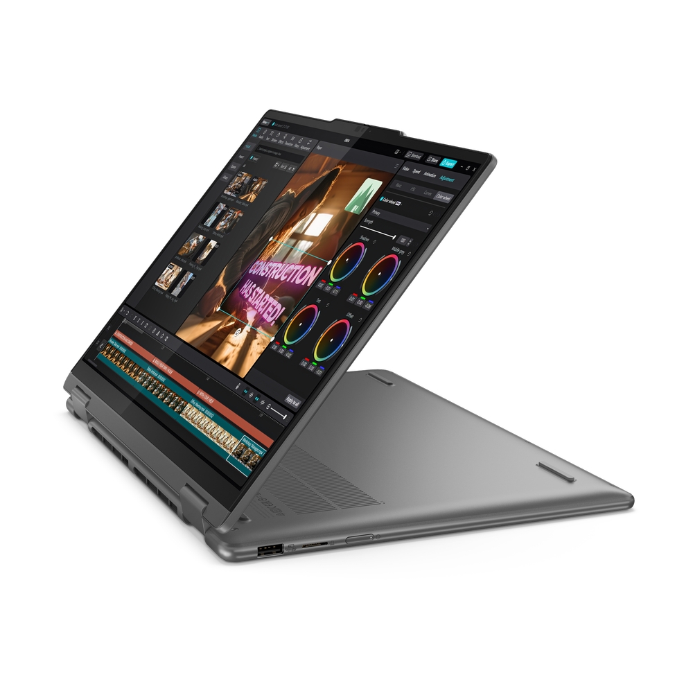 LENOVO 83DJ00B5YA Yoga 7 2-in-1 14IML9 (Storm Grey, Aluminium) Ultra 5 125U 12-Core 4.3GHz/12M 16GB 1TB-NVMe 14.0in WUXGA (1920x1200) IPS 300n DolbyVision Glass DigitalPen Touch FHD-1080p AI NPU INTEL Graphics WiFi A/X Backlite BT5.3 TB.4 71Wh DOS 1. - Slika 6