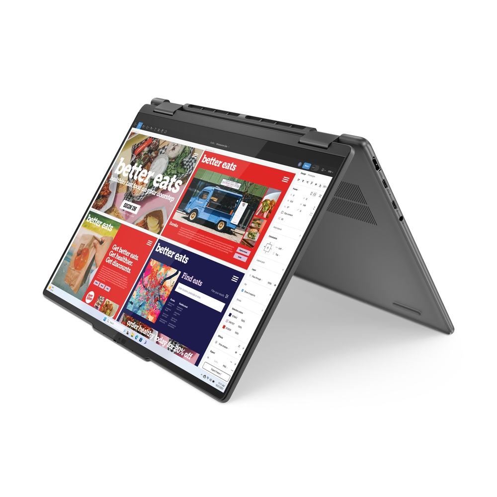 LENOVO 83DJ00B5YA Yoga 7 2-in-1 14IML9 (Storm Grey, Aluminium) Ultra 5 125U 12-Core 4.3GHz/12M 16GB 1TB-NVMe 14.0in WUXGA (1920x1200) IPS 300n DolbyVision Glass DigitalPen Touch FHD-1080p AI NPU INTEL Graphics WiFi A/X Backlite BT5.3 TB.4 71Wh DOS 1. - Slika 8