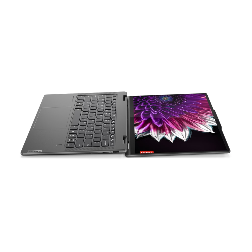 LENOVO 83DJ00B5YA Yoga 7 2-in-1 14IML9 (Storm Grey, Aluminium) Ultra 5 125U 12-Core 4.3GHz/12M 16GB 1TB-NVMe 14.0in WUXGA (1920x1200) IPS 300n DolbyVision Glass DigitalPen Touch FHD-1080p AI NPU INTEL Graphics WiFi A/X Backlite BT5.3 TB.4 71Wh DOS 1. - Slika 2
