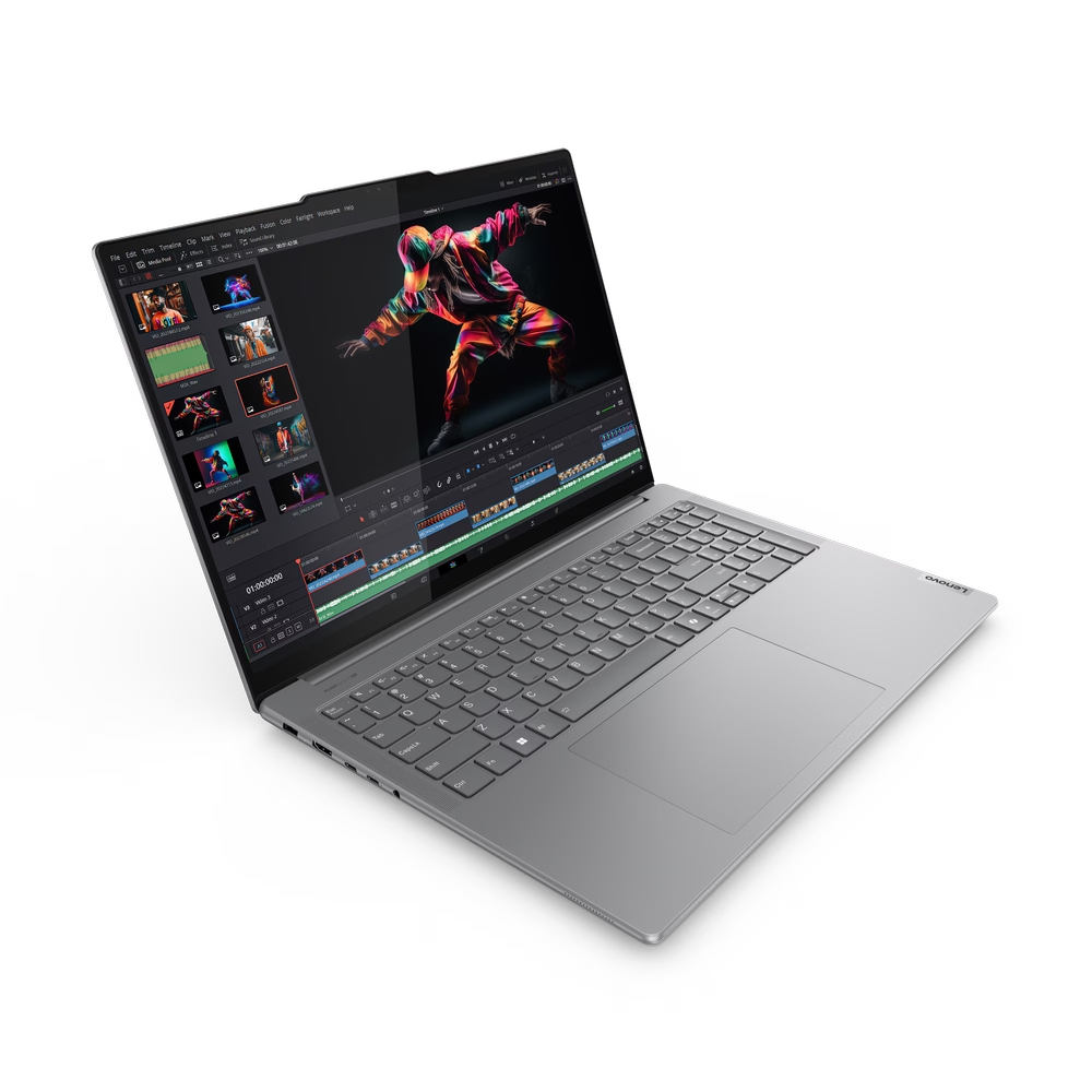 LENOVO 83DN0083RM Yoga Pro 9 16IMH9 (Luna Grey, Aluminium) 16-Core Ultra 9 185H (6P+8E) 5.1GHz/24MB 32GB 1TB-NVMe 16in 3.2K (3200x2000) MLED TOUCH 1200n GL 100%-sRGB 165Hz DolbyVision 5MP-IR-ToF RTX-4060/8G WiFi AX BT5.3 TB4 Backlite 84Wh 2kg DOS - Slika 7