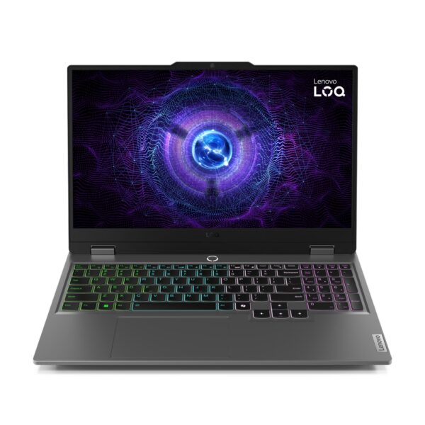 LENOVO 83DV00YVYA LOQ 15IRX9 (Luna Grey) 14-Core i7-13650HX (6P+8E) 4.9GHz/24MB 32GB DDR5 1TB-SSD-M.2-NVMe 15.6in FHD IPS AG (1920x1080) 300n 144Hz 100%-sRGB 1080p RTX4060/8GB GLan WiFi-A/X BT5.2 AI Chip:Backlite 60Wh DOS