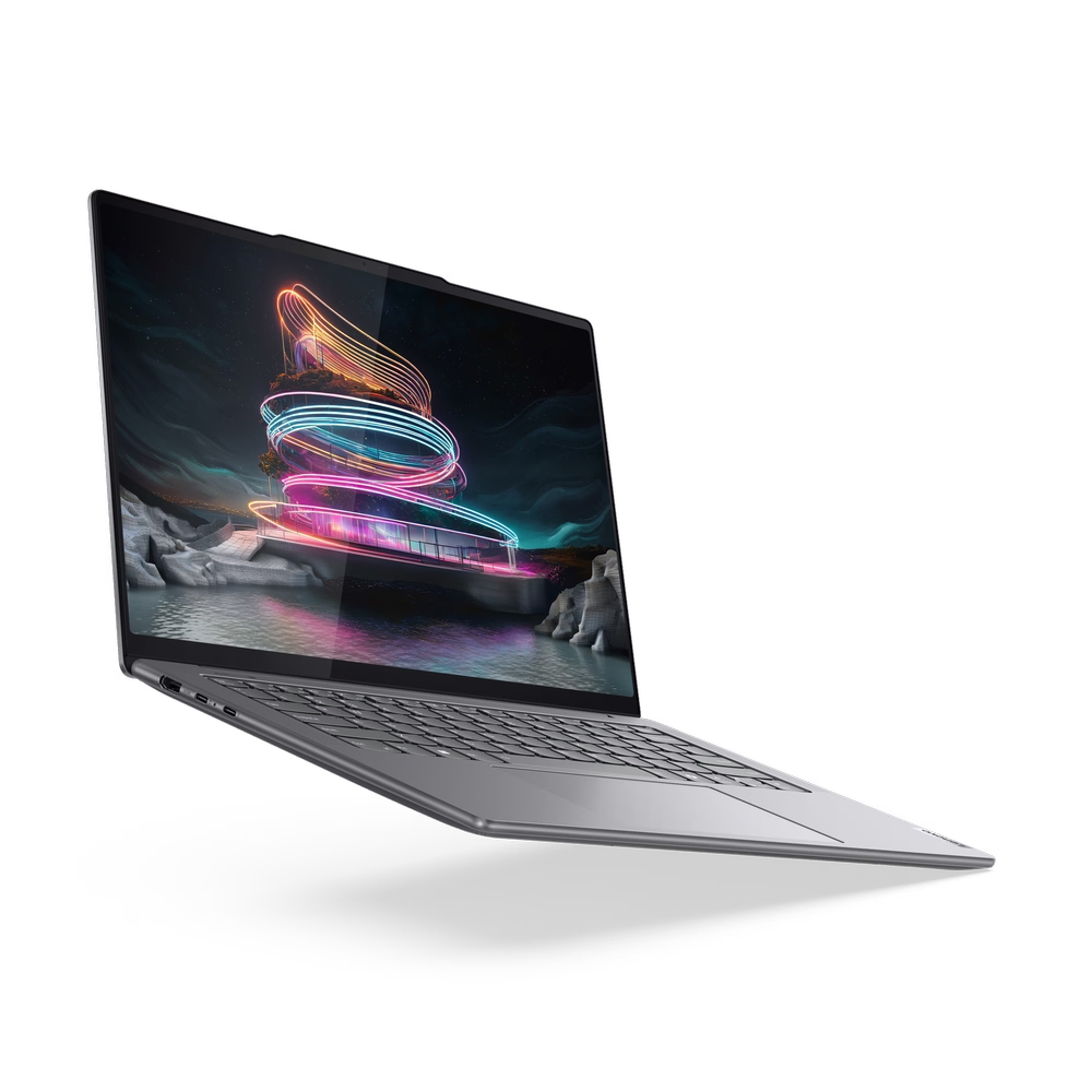 LENOVO 83E2004NYA Yoga Pro 7 14IMH9 (Luna Grey, Aluminium) 16-Core Ultra 9 185H 5.1GHz/24MB 32GB DDR5 1TB-NVMe 14.5in 3K (3072x1920) IPS TOUCH 400n 100% sRGB DolbyVision GL WC-1080p-IR RTX-4060-8G WiFi A/XBT5.3 Keyboard-Backlite TB4 73Wh 1.59kg DOS - Slika 2