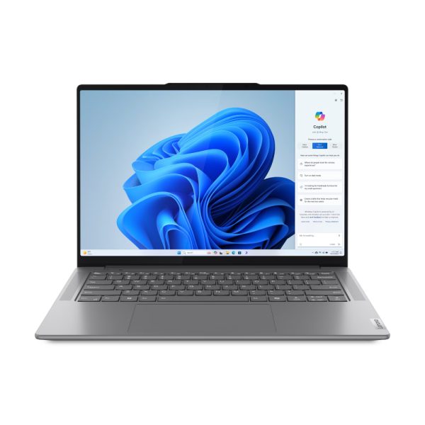 Lenovo 83E200B4YA Yoga Pro 7 14IMH9 (Luna Grey, Aluminium) 16-Core Ultra 7 155H 4.8GHz/24MB 32GB DDR5 1TB-NVMe 14.5in 2.8K (2880x1800) OLED 400n 100% P3 120Hz DolbyVision GL WC-1080p-IR RTX-4050-6GB WiFi A/XBT5.3 Backlite TB4 73Wh 1.59kg DOS