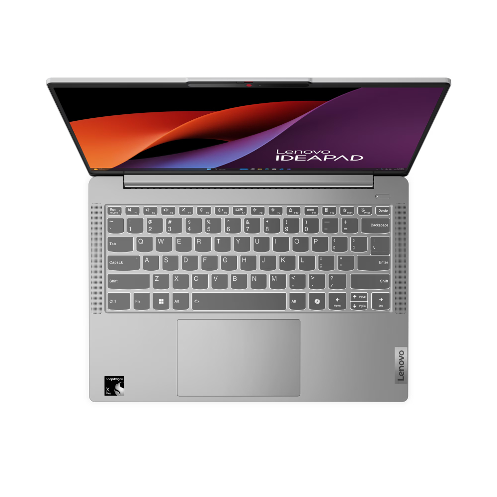 LENOVO 83HL0028RM IdeaPad Slim 5 14Q8X9 (Cloud Grey, Aluminium) 8-Core Snapdragon X Plus X1P-42-100 3.4GHz/30MB 32GB DDR5 1TB-SSD-NVMe 14.0in WUXGA (1920x1200) IPS 300n AG 1080p Adreno-Graphics WiFi7-be BT5.3 HDMI 2xUSB-C-DP mSD Backlite FPR TPM2.0 5 - Slika 6