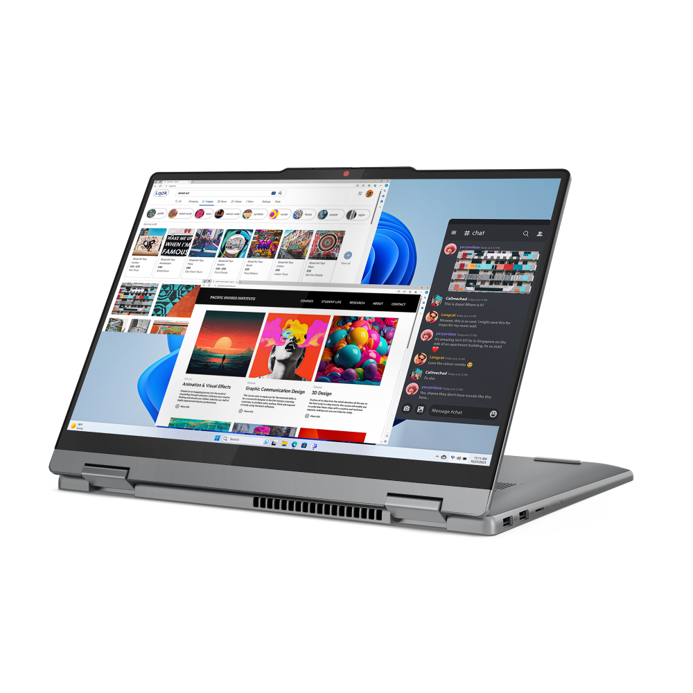 LENOVO 83KX0038YA IdeaPad 5 2-in-1 14IRH9 (Luna Grey, Aluminium Top) 8-Core i5-13420H 4.6GHz/12MB 16GB 512GB-NVMe 14in WUXGA (1920x1200) TOUCH OLED 400n GL DigitalPen 1080p UHD-Graphics WiFi A/X Backlite HDMI USB-C/DP SD TPM BT5.2 Batt-57Wh FPR DOS - Slika 4