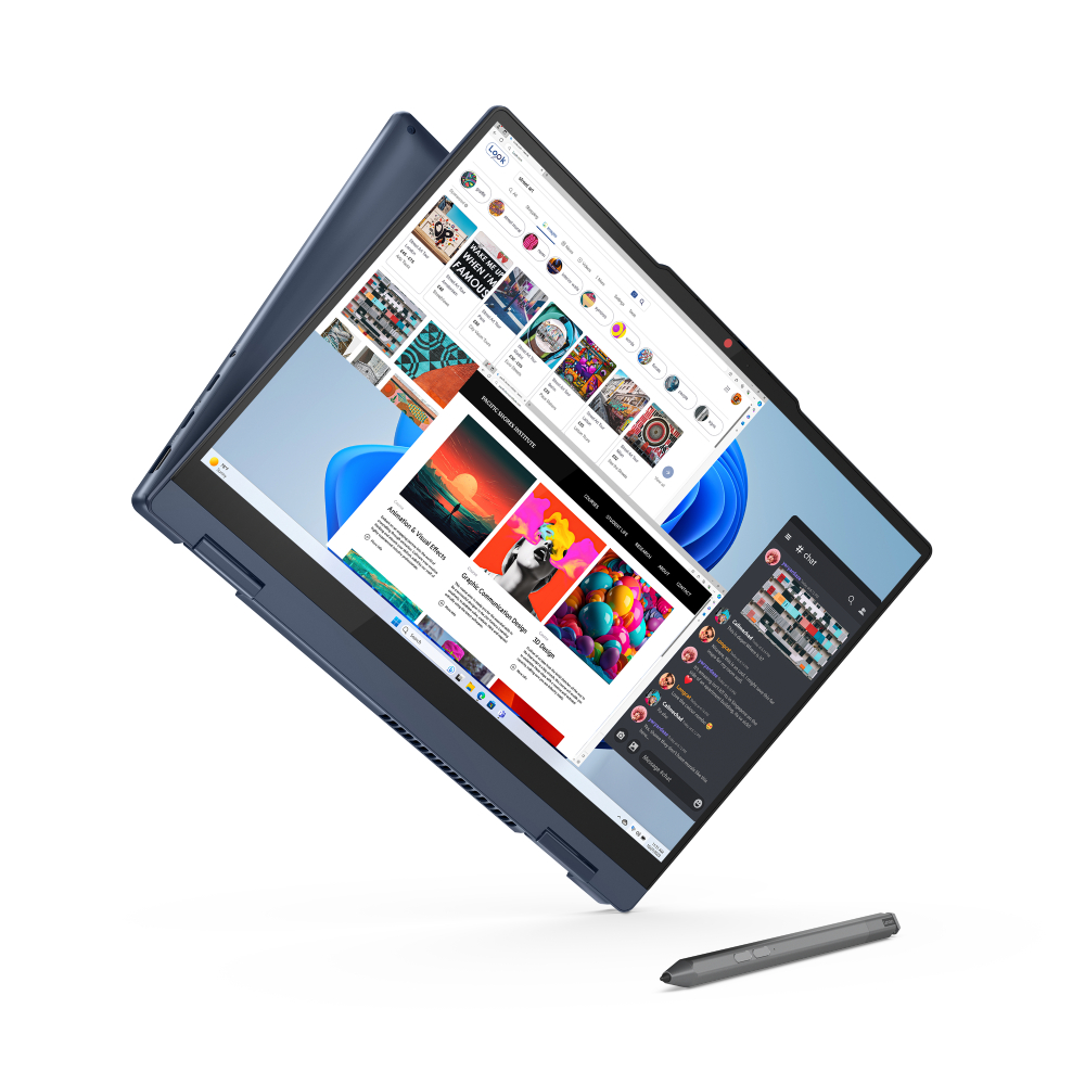 LENOVO 83DT007XYA IdeaPad 5 2in1 14IRU9 DOS/14in WUXGA/ 7-150U/16GB/1TB/FPR/backlit SRB/siva - Slika 2