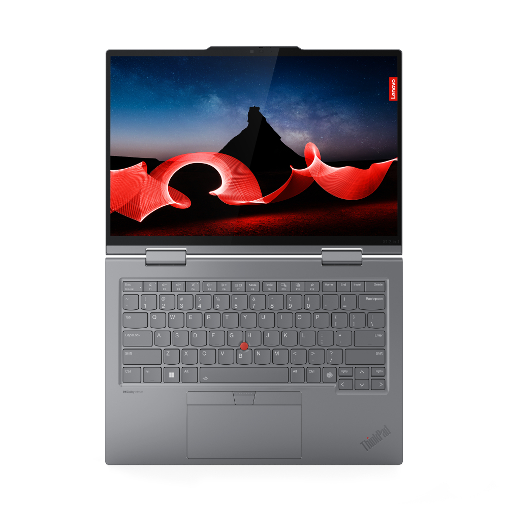 LENOVO 21KE002BCX ThinkPad X1 2-in-1 G9 Core Ultra 7 155U (12C/14T, up to 4.8GHz/12MB), DDR5 32GB (int), SSD 1TB PCIe, 14.0in WUXGA (1920x1200) IPS AG 400n TOUCH, INTEL Graphics, WLAN, BT, KybUK BL, FPR, CamFHD+IR, 57Wh, Win 11 Pro - Slika 11