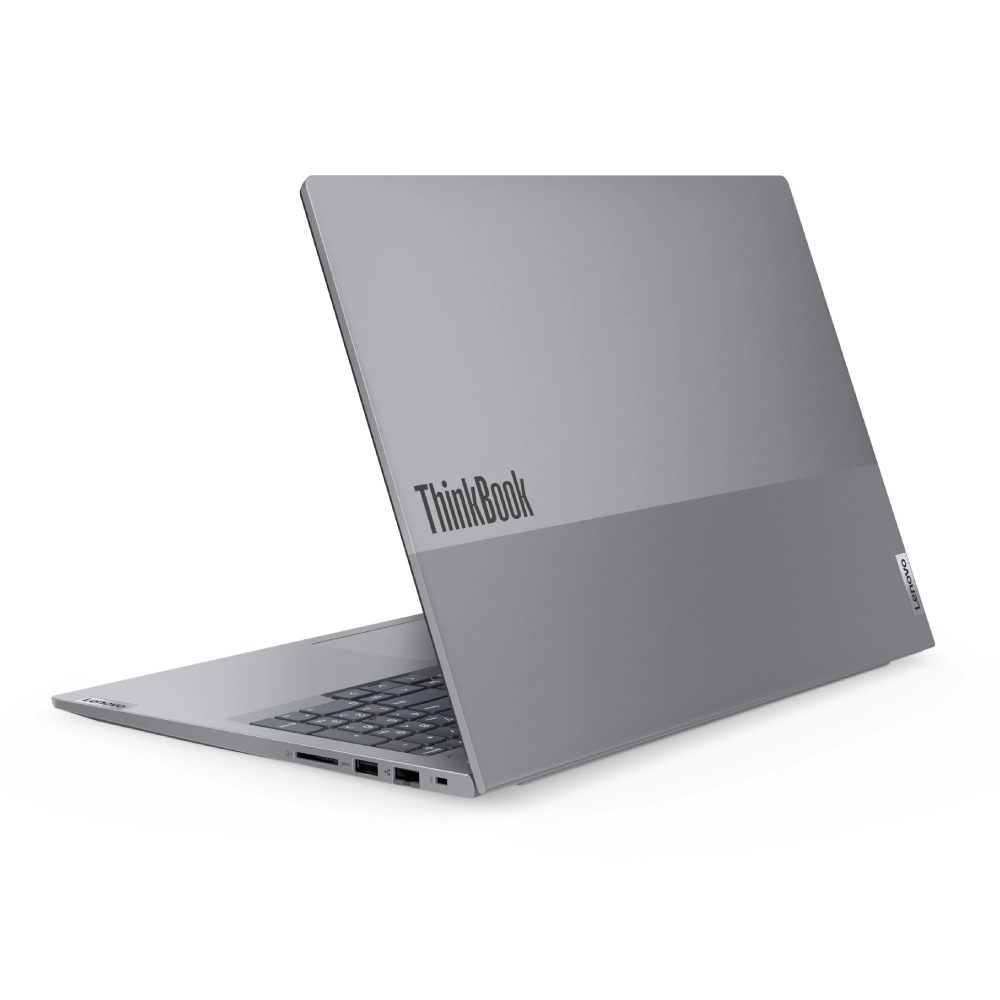 LENOVO Think 21KK008PYA ThinkBook 16 G6 ABP, Ryzen 5 7430U, 16GB DDR4, SSD 512GB PCIe 2242, 16in WUXGA (1920x1200) IPS AG 300n, AMD Radeon, GLAN, WLAN, BT, KybSR BL, SD cr, HDMI, 2x USB 3.2 G1, 2x USB-C 3.2 G2, FPR, Cam FHD+IR, 45Wh, 2W x2 Dolby, Al - Slika 2
