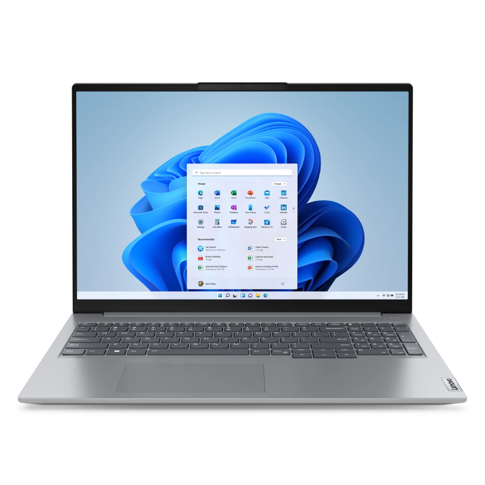 LENOVO Think 21KK008PYA ThinkBook 16 G6 ABP, Ryzen 5 7430U, 16GB DDR4, SSD 512GB PCIe 2242, 16in WUXGA (1920x1200) IPS AG 300n, AMD Radeon, GLAN, WLAN, BT, KybSR BL, SD cr, HDMI, 2x USB 3.2 G1, 2x USB-C 3.2 G2, FPR, Cam FHD+IR, 45Wh, 2W x2 Dolby, Al