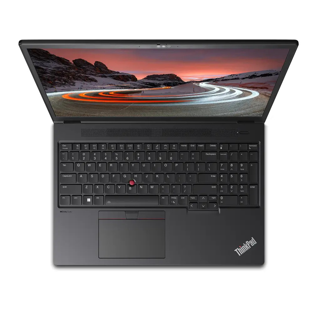 LENOVO Think 21KX000QCX ThinkPad P16v G2 Core Ultra 7 155H (16C/22T, up to 4.8GHz, 24MB), 2x 16GB DDR5-5600, SSD 1TB NVMe 2280, 16.0in WQUXGA (3840x2400) AG IPS 800n, RTX 1000 6GB GDDR6, GLAN, WLAN, BT, KybUK BL, FPR, Cam 5MP+IR, 2Wx2, 90Wh, Win 11 P - Slika 4