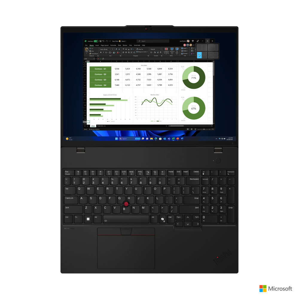 LENOVO ThinkPad L16 G1 21L3002ECX INTEL Core Ultra 5 125U 16in WUXGA 16GB 512GB SSD INTEL Graphics Win11 Pro crni - Slika 11