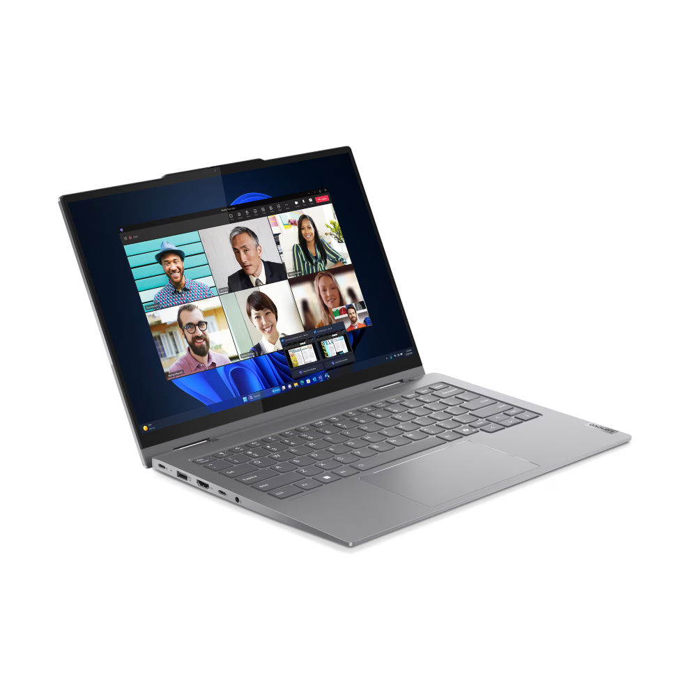 LENOVO 21MX0013YA ThinkBook 14 2-in-1 G4 IML Ultra 7 155U (12C/14T, up to 4.8GHz, 12MB), 1x 16GB DDR5, SSD 512GB NVMe, 14.0in WUXGA (1920x1200) Glossy IPS 300n TOUCH, INTEL Graphics, WLAN, BT, 1x HDMI, 1x Thunderbolt 4, KybSR BL, FPR, Cam FHD+I - Slika 9