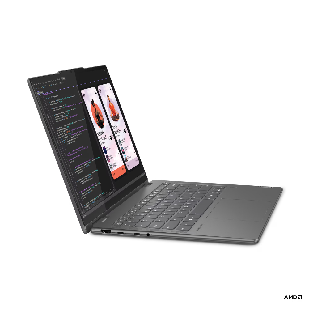 LENOVO 83DK008CYA Yoga 7 2in1 14AHP9 DOS/14in WUXGA OLED/Ryzen 7-8840HS/16GB/1TB/backlit SRB/siva - Slika 2