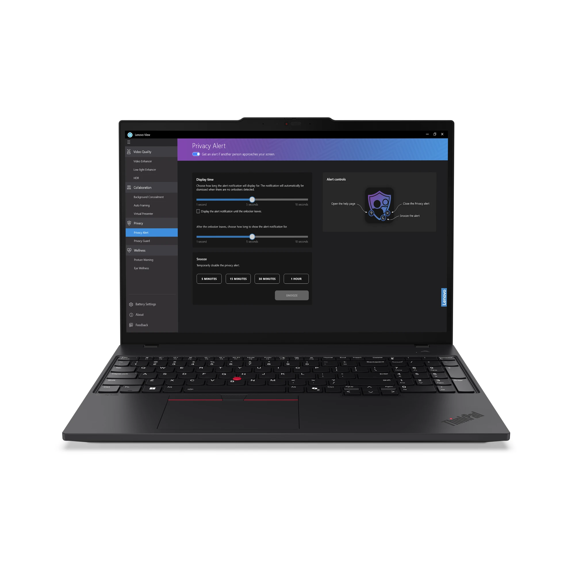 LENOVO 21MN00B8CX ThinkPad T16 G3 Ultra 5 125U (12C (2P+8E + 2LPE) / 14T, up to 4.3GHz, 12MB), 1x 16GB DDR5-5600, SSD 512GB NVMe OPAL 2.0, 16.0in WUXGA (1920x1200) AG IPS 400n, INTEL Graphics, GLAN, WLAN, BT, KybUK BL, FPR, SCR, Cam 5.0MP+IR, 5 - Slika 10