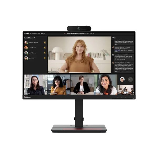 LENOVO 23.8in monitor ThinkVision T24m-29 (Raven Black) FHD IPS, 60Hz, USB-C 63A5GAT6EU