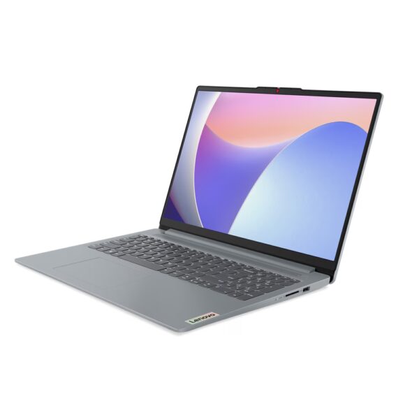 Lenovo 83ES003KYA IdeaPad Slim 3 16IAH8 (Arctic Grey) 8-Core i5-12450H 2.0-4.4GHz/12MB 16GB DDR5 512GB-SSD-NVMe 16.in WUXGA (1920x1200) IPS AG FHD 1080p UHD-Graphics WiFi-AC HDMI SD-Rdr BT5.2 TPM USB-C/DP FPR Backlite NumPad 47Wh 1.62kg DOS
