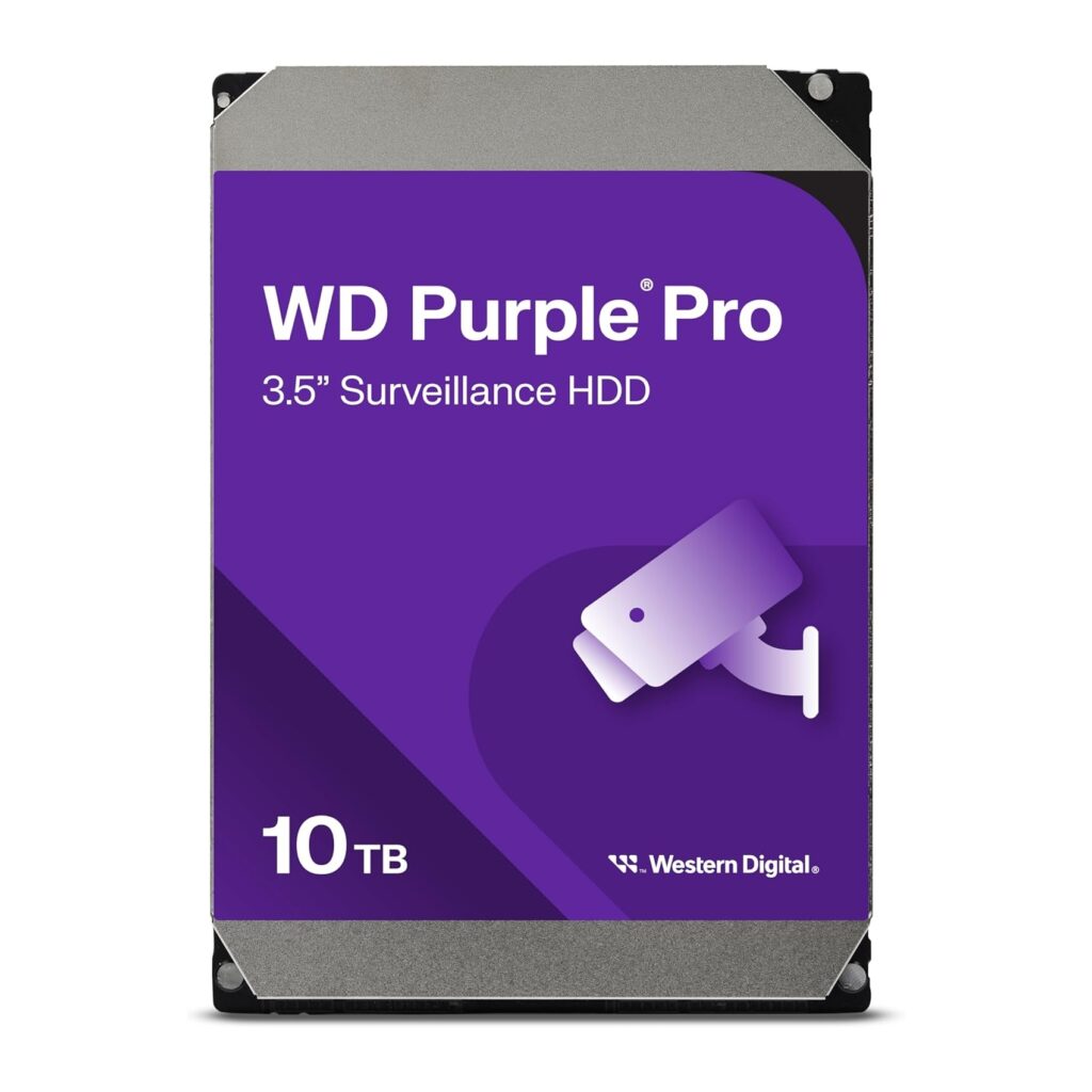 WD 10TB WD102PURP Purple Pro 512MB 3.5in  7.200