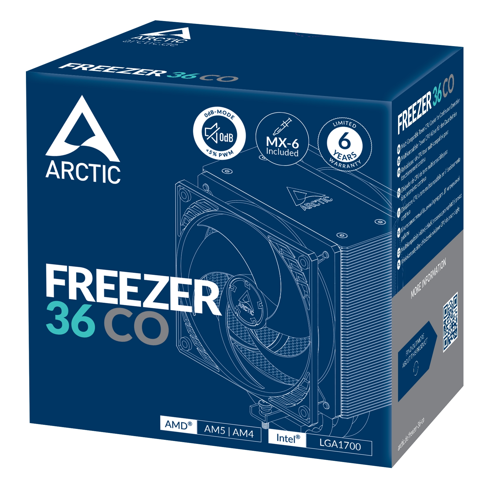 Arctic Freezer 36 ACFRE00122A CPU Cooler - Slika 2