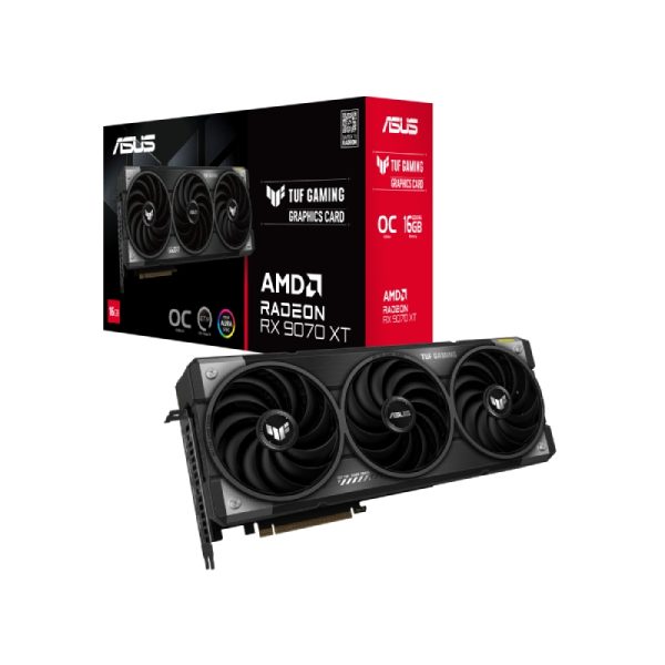 ASUS AMD Radeon RX 9070 XT 16GB TUF-RX9070XT-O16G-GAMING