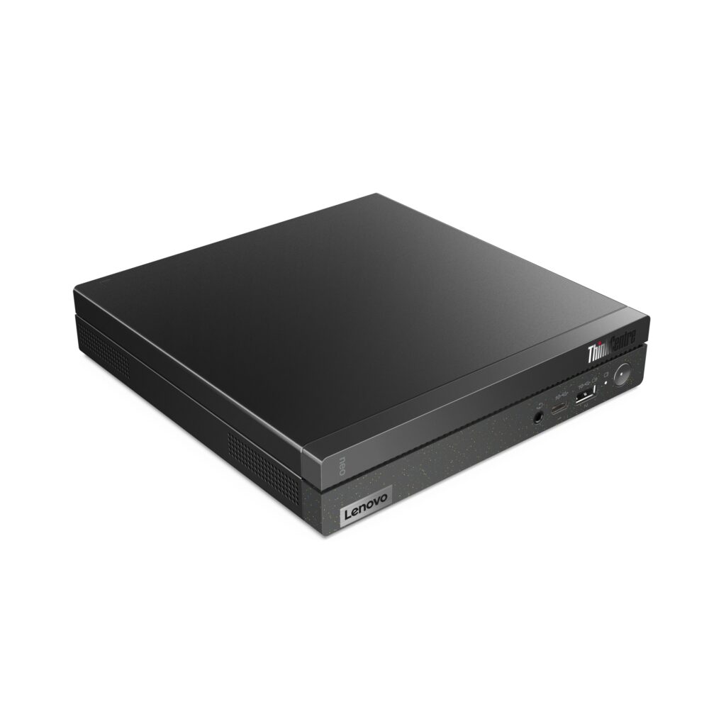 Alternative view of LENOVO Think 12LN0047YA ThinkCentre neo 50q G4 Tiny, Core i3-1215U (6C (2P+4E)/8T, P 1.2/4.4GHz, E 0.9/3.3GHz, 10MB), DDR4 1x 16GB SODIMM, SSD 512GB 2280 NVMe Opal, UHD Graphic, GLAN, WLAN, BT, Spk 2x 1W, HDMI/DP, 1x USB-C 3.2 G2 KybSR/Mouse, 65W p/s