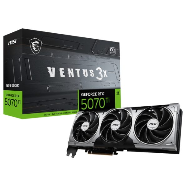 MSI nvidia GeForce RTX 5070 Ti 16G VENTUS 3X OC