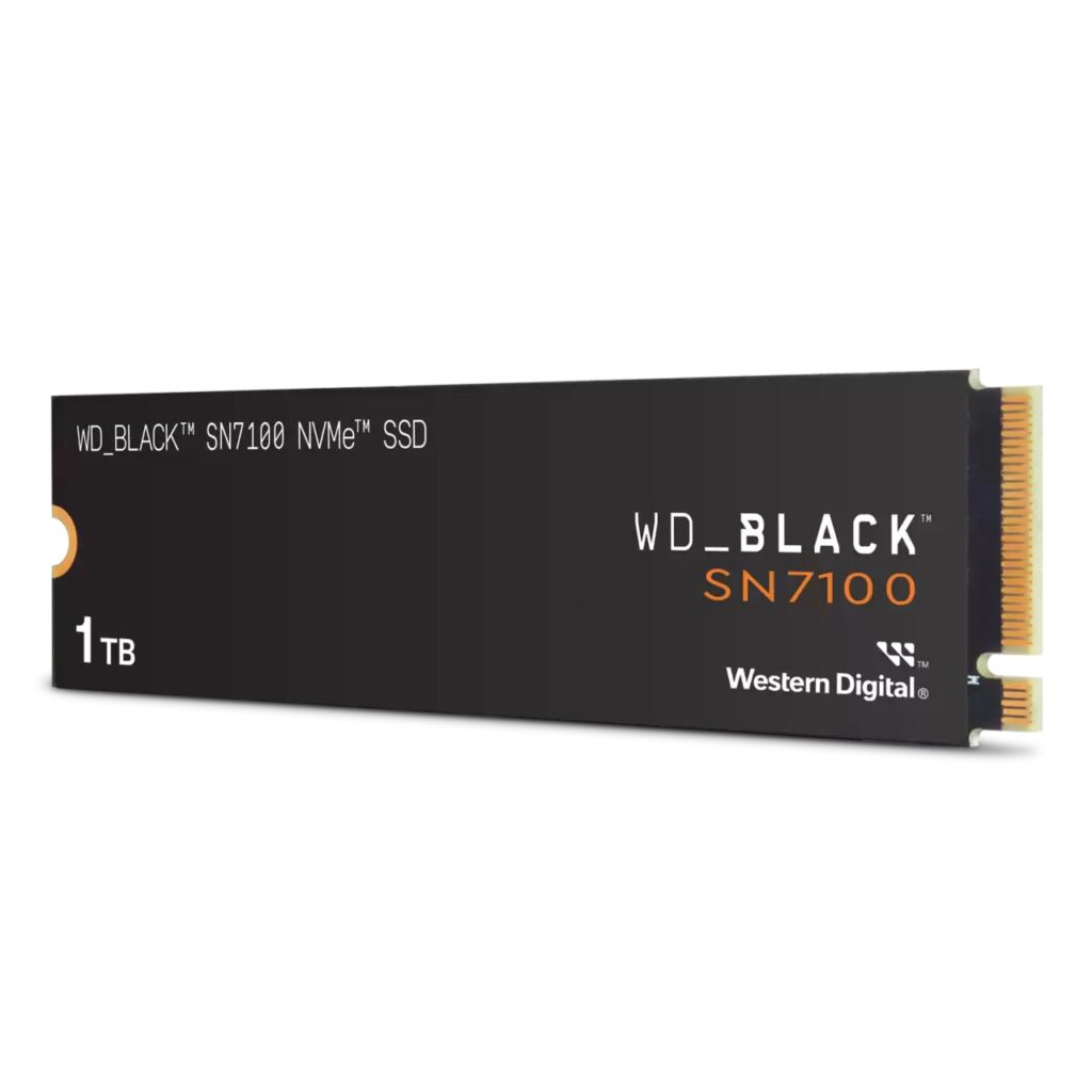 Alternative view of SSD M.2 1TB WDS100T4X0E WD Gen4 SN7100 Black