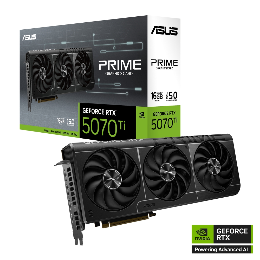 ASUS nVidia GeForce RTX 5070 Ti 16GB PRIME-RTX5070TI-16G - Slika 11