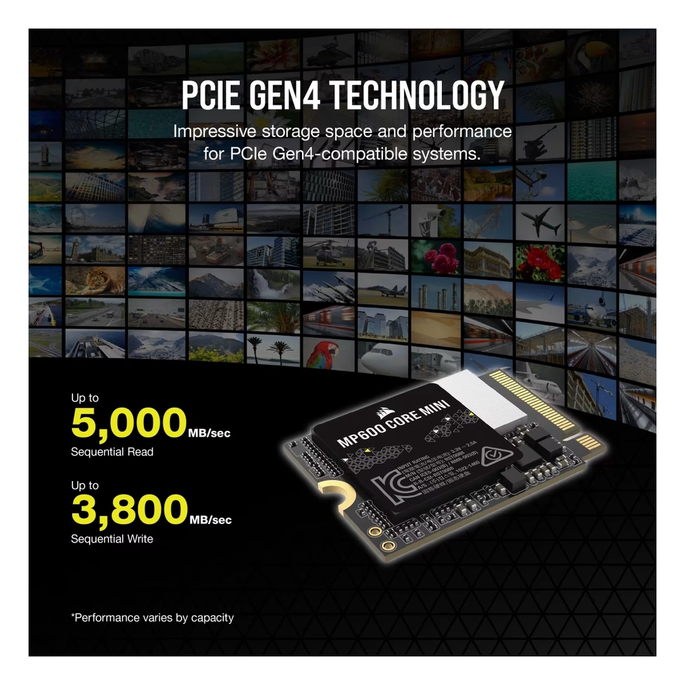 SSD M.2 2TB CORSAIR MP600 Core Mini NVMe CSSD-F2000GBMP600CMN - Slika 10