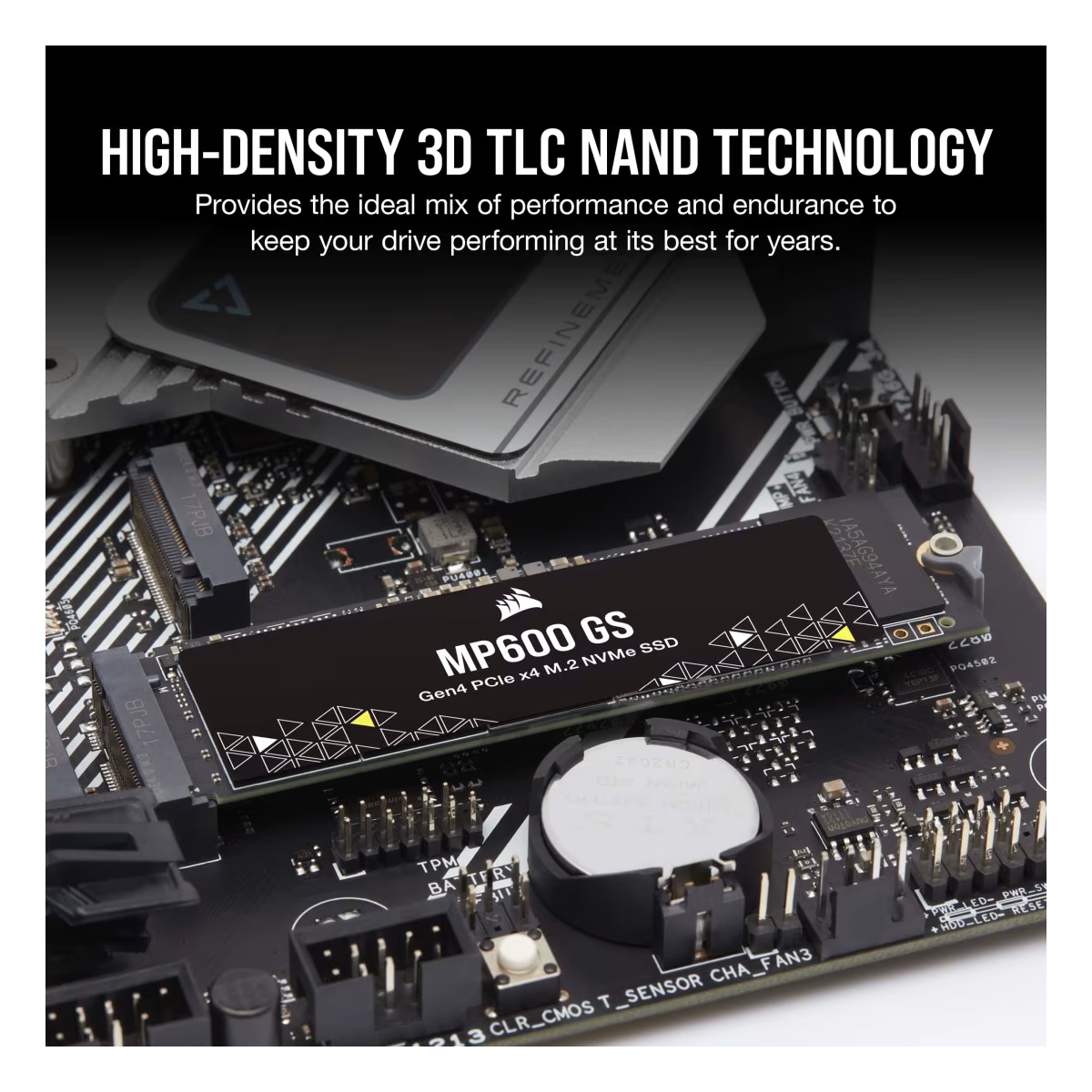 SSD M.2 500GB CORSAIR MP600 GS Gen4x4 3500MBs/4800MBs CSSD-F0500GBMP600GS - Slika 13