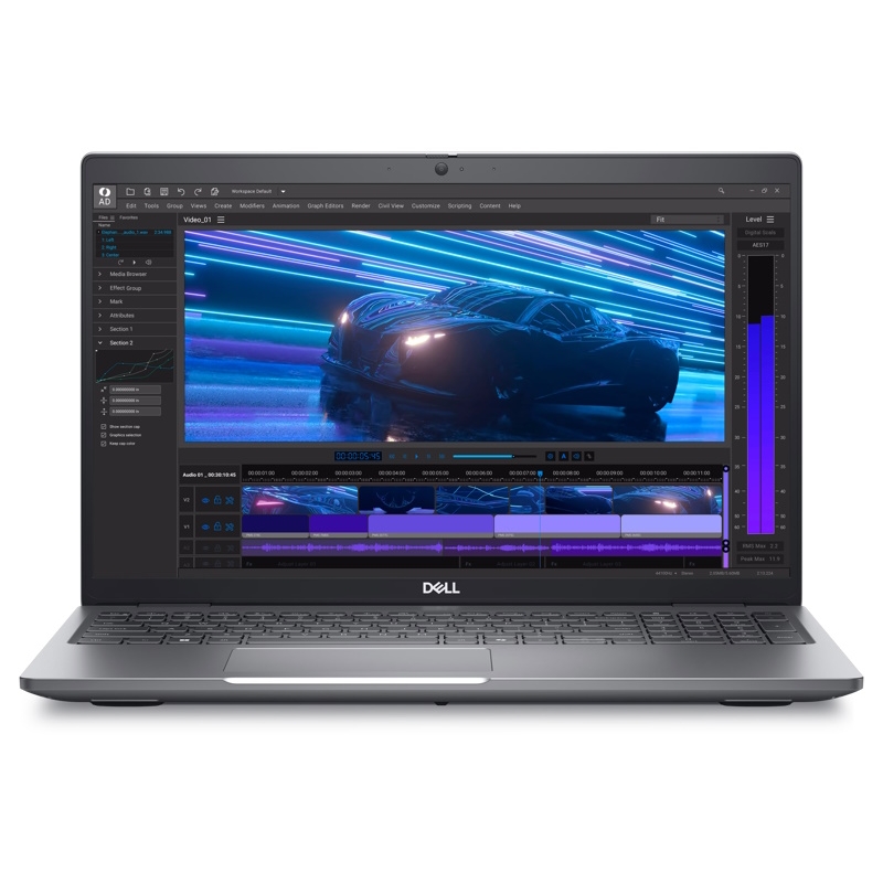 DELL Precision M3591 15.6 inch FHD Core Ultra 7 165H 32GB 1TB SSD RTX 2000 8GB Backlit SC Win11Pro 3yr ProSupport NOT24693 - Slika 2