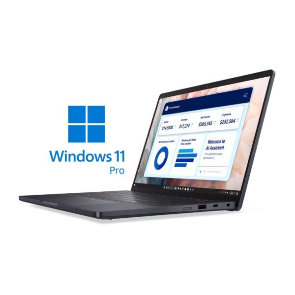 DELL Pro 13 Premium 13.3 inch QHD+ Touch 500nits Core Ultra 7 268V 32GB 512GB SSD Backlit FP Win11Pro 3yr ProSupport NOT24648
