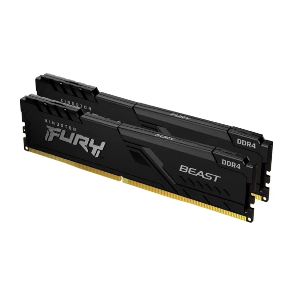 KINGSTON DDR4 64GB 3200MT/s KF432C16BBK2/64 2x32GB kit Fury Beast Black
