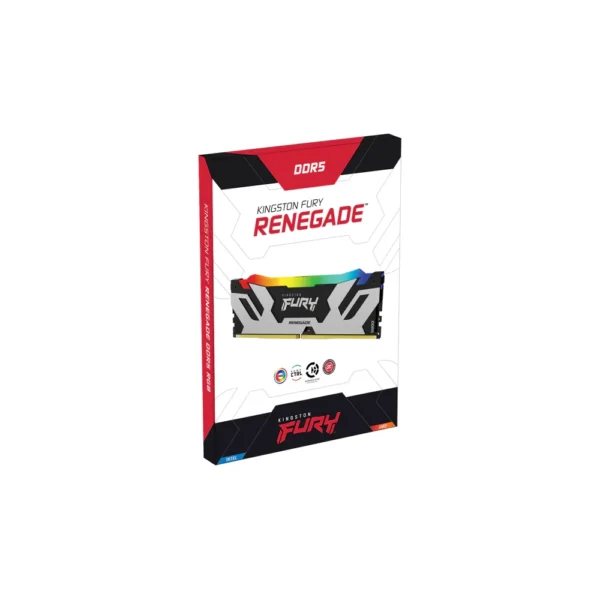 Alternative view of KINGSTON DDR5 24GB 8400MT/s KF584CU40RSA-24 FURY Renegade RGB XMP