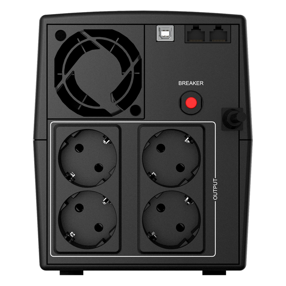 NJOY Keen 1000 USB 600W UPS UPLI-LI100KU-CG01B - Slika 2