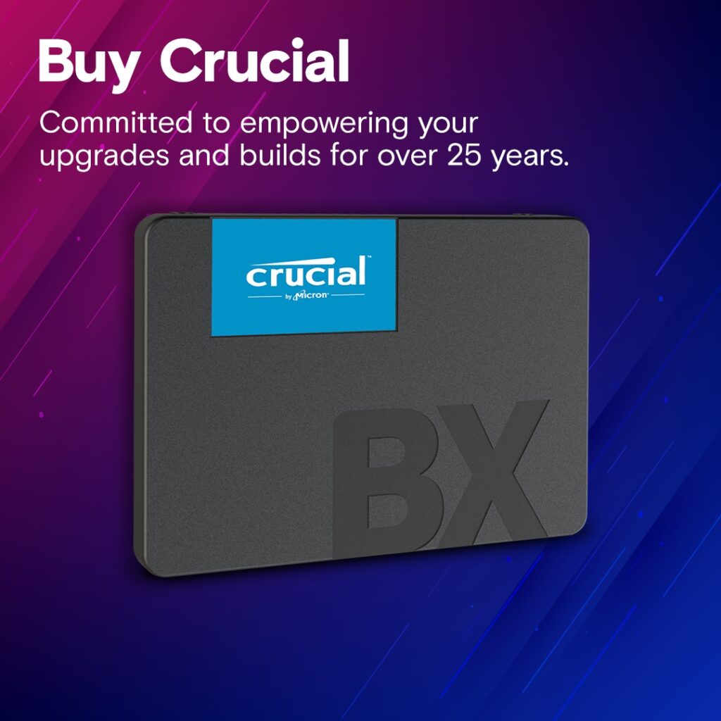 Alternative view of SSD 500GB CRUCIAL BX500 CT500BX500SSD1 SATA3