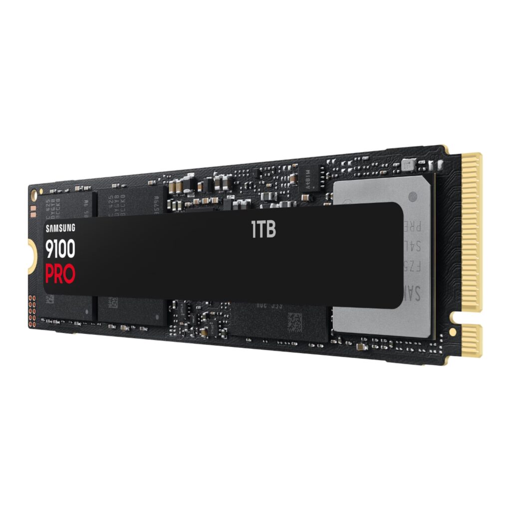 Alternative view of SSD M.2 1TB SAMSUNG  MZ-VAP1T0BW 14800/13400MB/s NVMe  9100 Pro Series