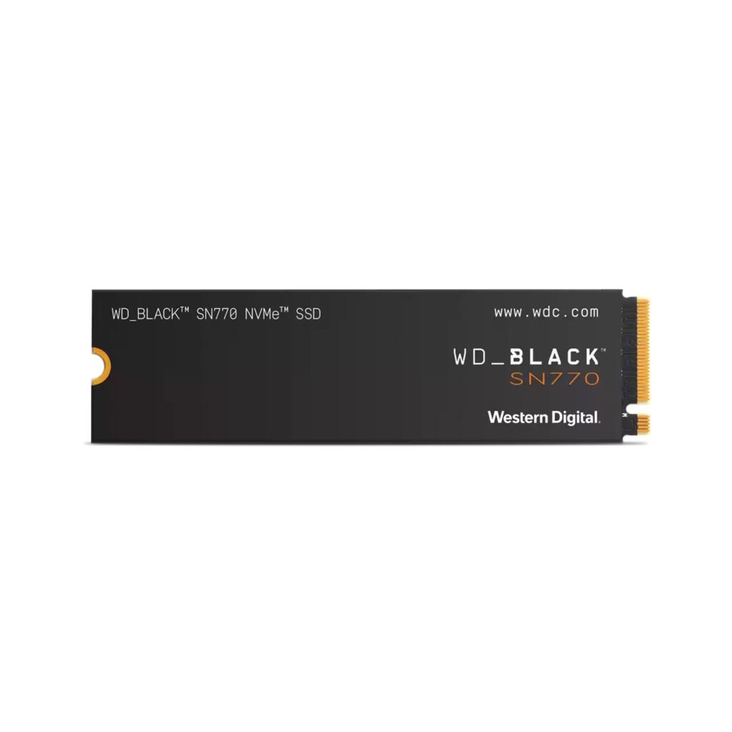 SSD M.2 1TB WD WDS100T3X0E Gen4  SN770 Black